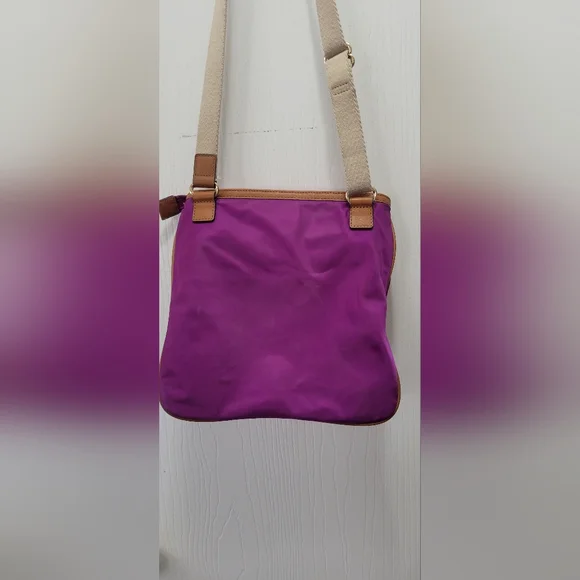 Michael Kors Nylon And Leather Crossbody Purse - Picture 2 of 15